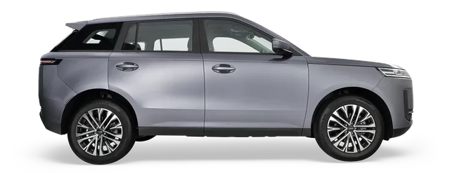 JAECOO J5 compact SUV in side profile